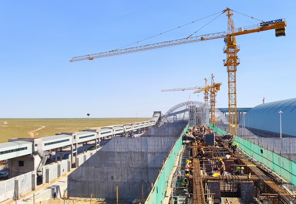 陜煤建設(shè)洗選煤運營公司第七項目部：中秋不停工，現(xiàn)場戰(zhàn)正酣