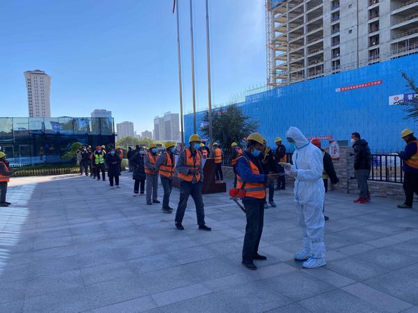 陜煤建設銅煤公司:疫情防控不松懈 安全檢查不停歇