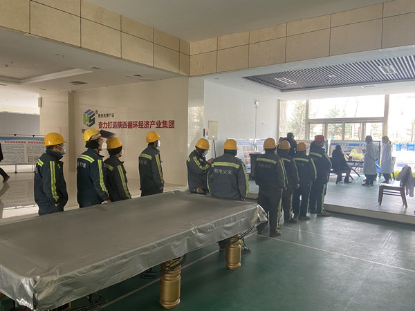 陜煤建設(shè)機電安裝公司：助力疫情防控 共筑抗疫防線