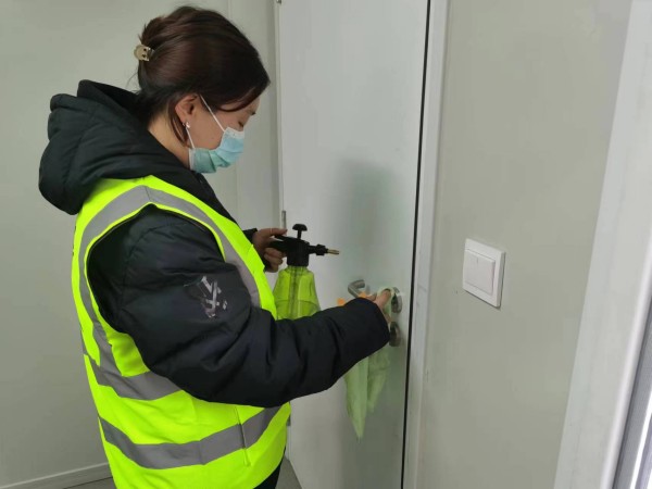 陜煤建設(shè)咸陽分公司第五項(xiàng)目部：筑牢疫情防控線，提升效率加快干