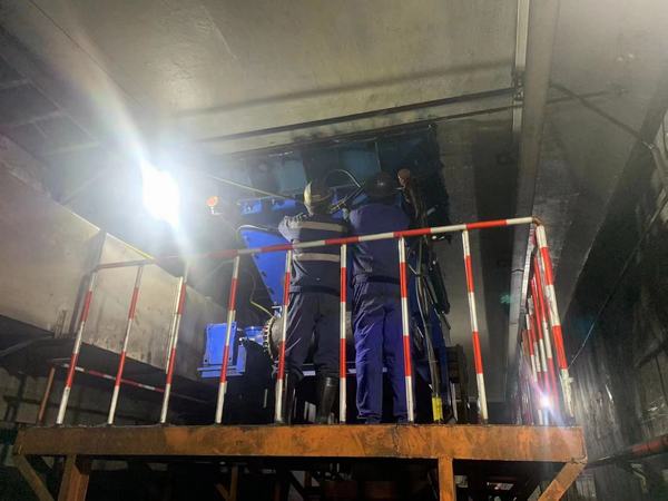 陜煤建設(shè)洗選煤運(yùn)營(yíng)公司第二項(xiàng)目部：高效完成檸條塔礦業(yè)公司膠鏈帶給煤機(jī)安裝任務(wù)