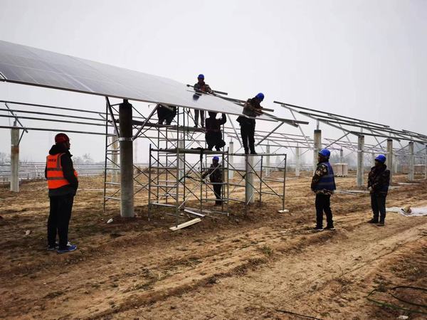 <strong>陜煤建設(shè)西北分公司：滿地霜華濃似雪， 工程建設(shè)“不減速”</strong>