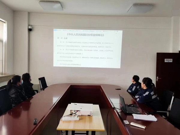 陜煤建設(shè)洗選煤運(yùn)營(yíng)公司開(kāi)展女職工維權(quán)月活動(dòng)