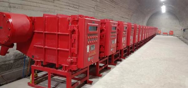 陜煤建設(shè)韓城分公司施工的王峰礦井下主排水泵房1#主排水泵試運轉(zhuǎn)取得圓滿成功