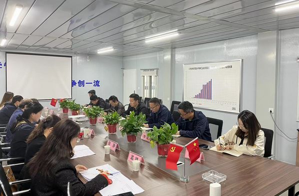 陜煤集團專家組對陜煤建設天工公司承建的渭南陜煤啟辰項目二期工程進行檔案預驗收