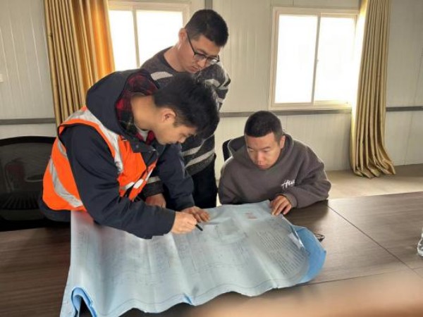 陜煤建設咸陽分公司第二項目：團結互助，共同進步