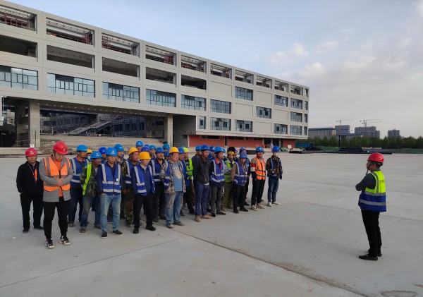 陜煤建設(shè)咸陽分公司灃西新城第五學(xué)校項(xiàng)目：貫徹綠色理念 踐行綠色施工