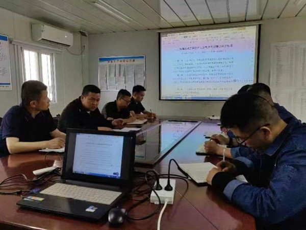 陜煤建設(shè)漢中分公司“零三違、防事故、除隱患、保安全” 主題活動(dòng)如火如荼進(jìn)行中