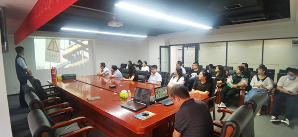 陜煤建設(shè)大秦置業(yè)公司：開展消防安全培訓及應(yīng)急演練