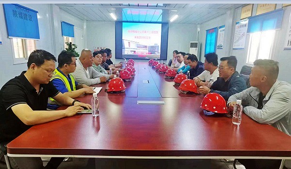 陜煤建設渭南分公司第三項目部對標學習促發(fā)展，經(jīng)驗共享譜新篇