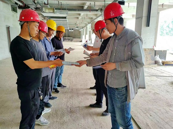 陜煤建設渭南分公司第一項目部多點發(fā)力筑牢安全根基