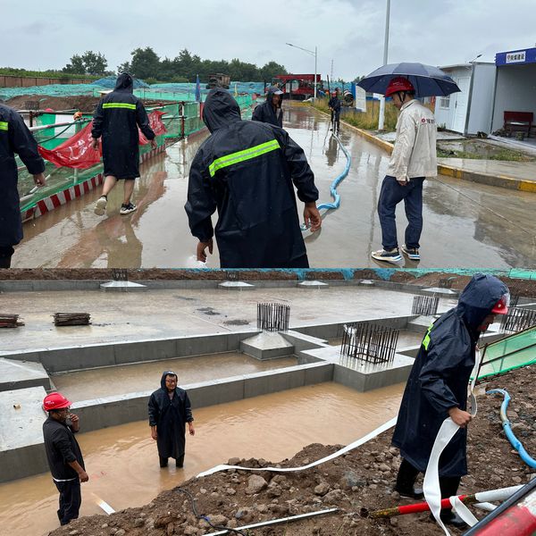 陜煤建設天工公司聞“汛”而動，筑牢工程建設“安全堤壩”