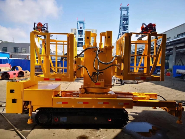 陜煤建設(shè)澄合分公司第三安裝項(xiàng)目部成功研制《多功能管路安裝車》