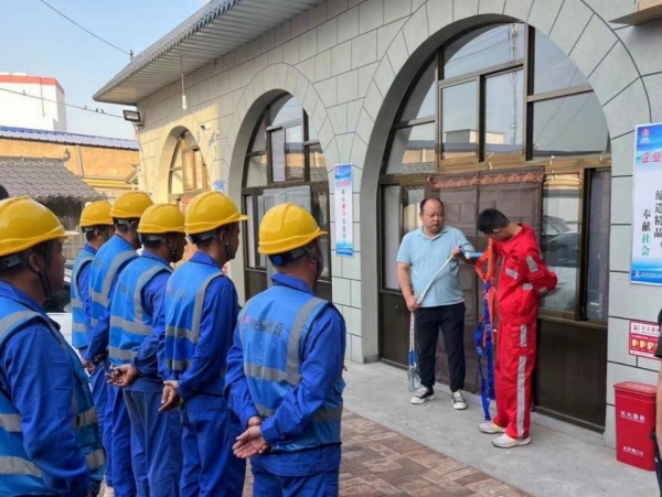 陜煤建設(shè)機電安裝公司涼水井項目部全力以赴保安全