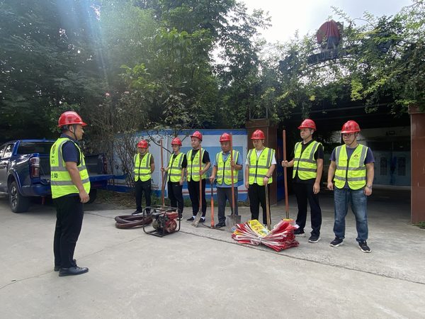 陜煤建設(shè)路橋分公司渭南項目部多舉措牢筑防汛“安全堤”