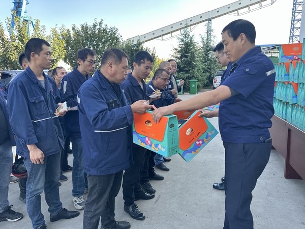 陜煤建設(shè)洗選煤運(yùn)營(yíng)公司澄合山陽(yáng)運(yùn)營(yíng)項(xiàng)目部：中秋月圓齊歡慶，溫情關(guān)懷暖人心