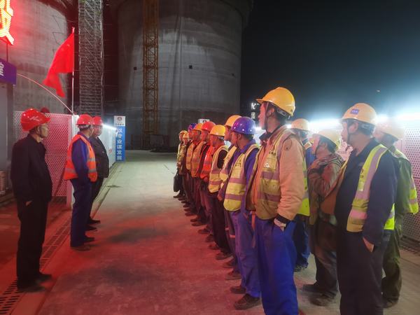 陜煤建設(shè)天工公司彬長(zhǎng)660MWCFB示范電廠工程項(xiàng)目部：凝心聚力拼百日，齊抓共管保安全