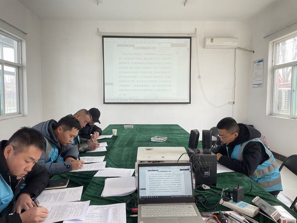 陜煤建設渭南分公司第十五項目部上好開工第一課 為復工復產(chǎn)保駕護航