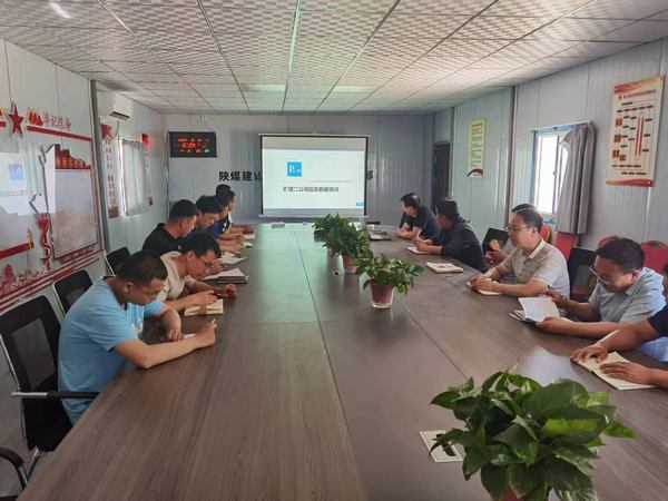 陜煤建設(shè)礦建二公司第六項目部“化身”安全生產(chǎn)的“先鋒隊”