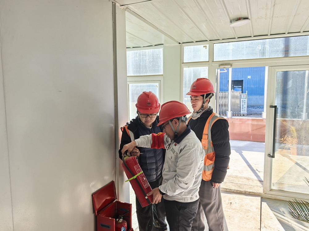 陜煤建設(shè)天工公司新疆第一項目部：開展安全“花樣”活動，推動“百安行動”行穩(wěn)致遠(yuǎn)