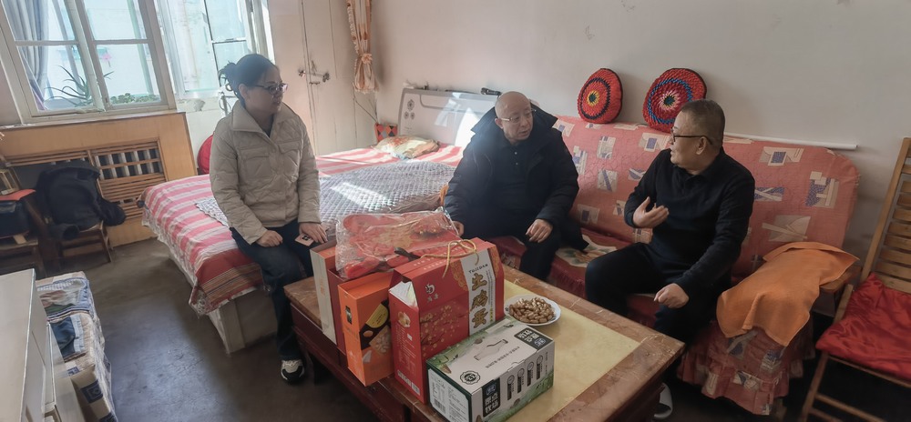 陜煤建設(shè)天工公司：辭舊迎新送溫暖，殷殷關(guān)懷暖人心