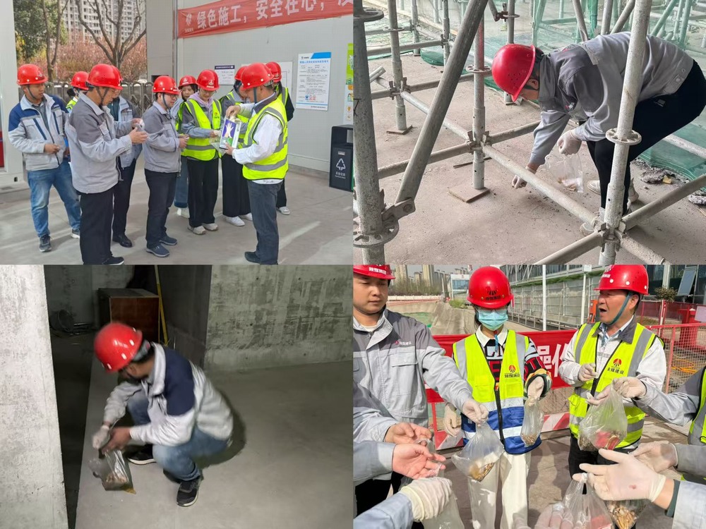 陜煤建設(shè)天工公司土建第二十七項(xiàng)目部：“小煙頭” 撬動(dòng) “大安全”，安全與綠色共筑工地 “防護(hù)網(wǎng)”