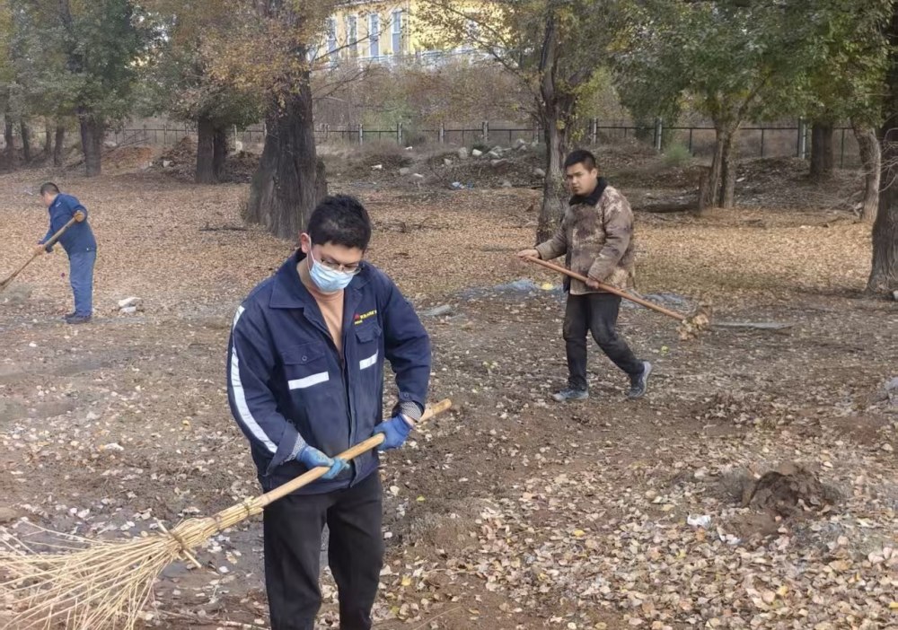 陜煤建設煤礦運營服務分公司：拂塵迎新展新貌 向綠而行啟新程